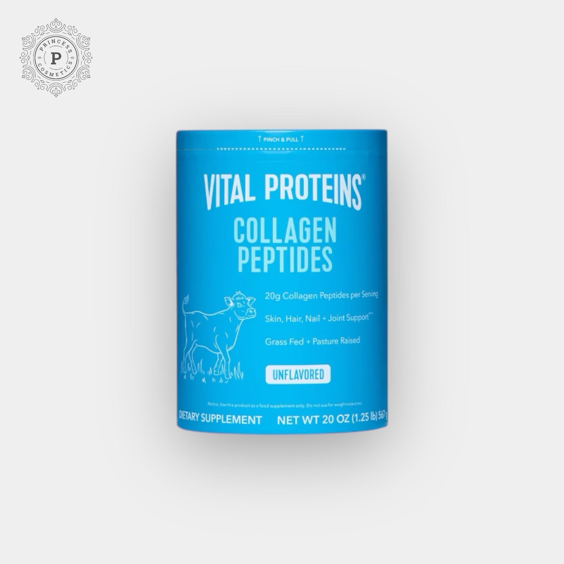 Vital Proteins Collagen Peptides. ويتلٗ بروتين ببتيدات الكولاجين - Princess Cosmetics Qatar