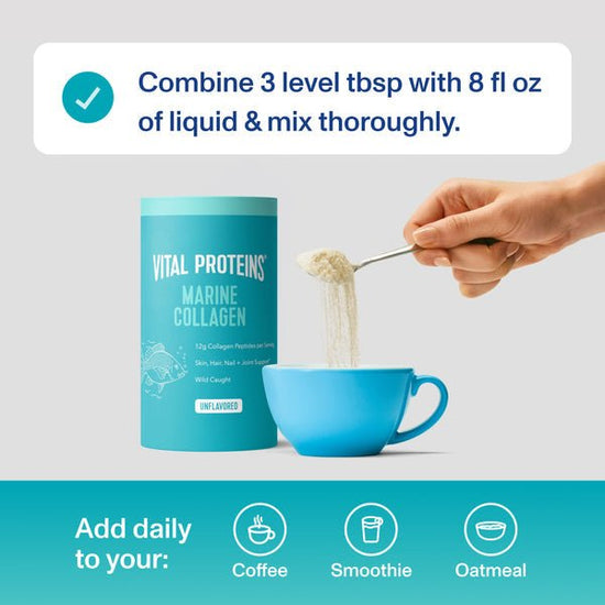 Vital Proteins Marine Collagen 221g. الكولاجين البحري من البروتينات الحيوية - Princess Cosmetics Qatar