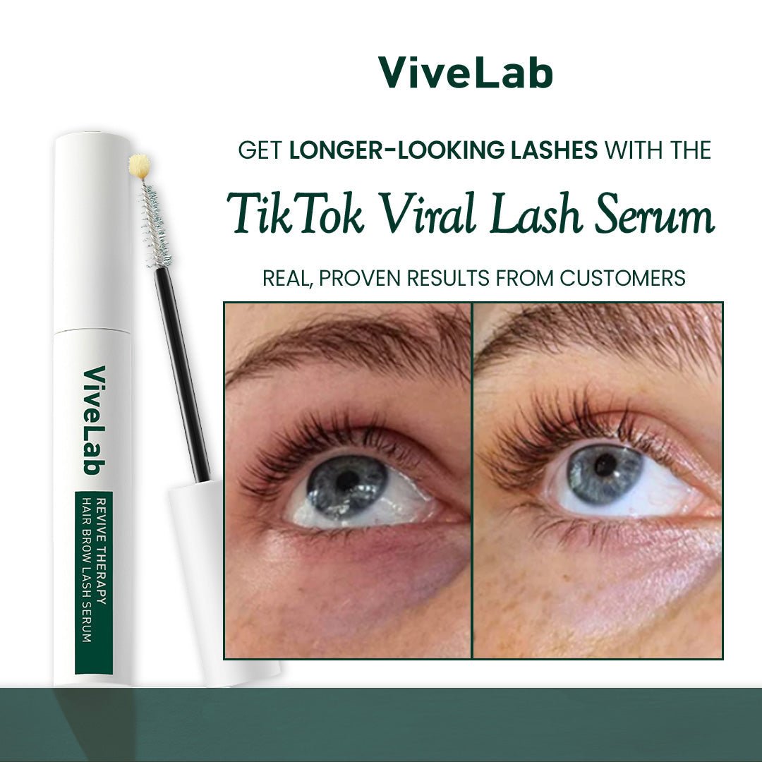 ViveLab Revive Therapy Hair Brow Lash Serum 10g سيروم فيف لاب ريفايف ثيرابي للشعر والحاجبين والرموش - Princess Cosmetics Qatar