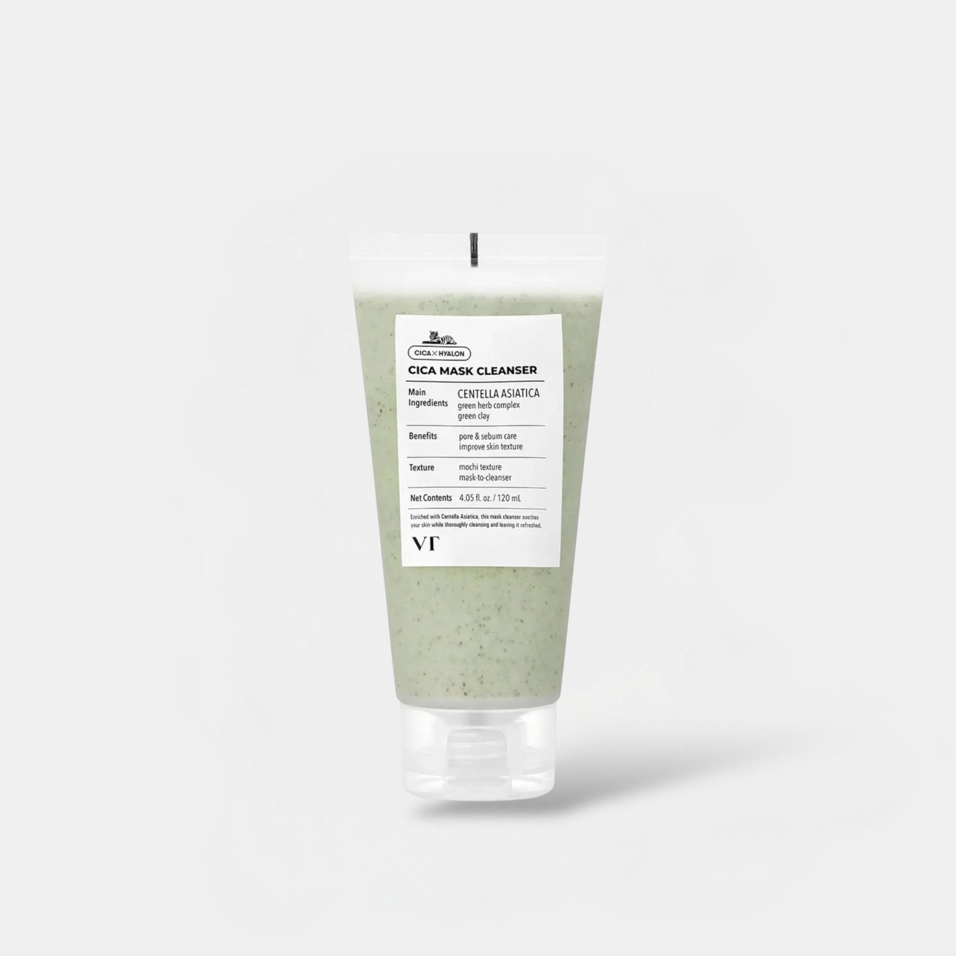 VT Cosmetics Cica Mask Cleanser 120ml قناع سيكا المنظف من في تي كوزماتيكس - Princess Cosmetics Qatar