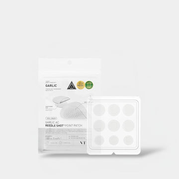 VT Cosmetics Garlic AC Reedle Shot Point Patch (9 Patches) رقعة نقطة من في تي كوزماتيكس غارليك إيه سي ريدل شوت - Princess Cosmetics Qatar