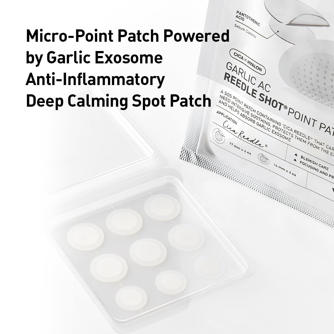 VT Cosmetics Garlic AC Reedle Shot Spot Patch (48 Patches) رقعة الثوم من مستحضرات التجميل في تي - Princess Cosmetics Qatar