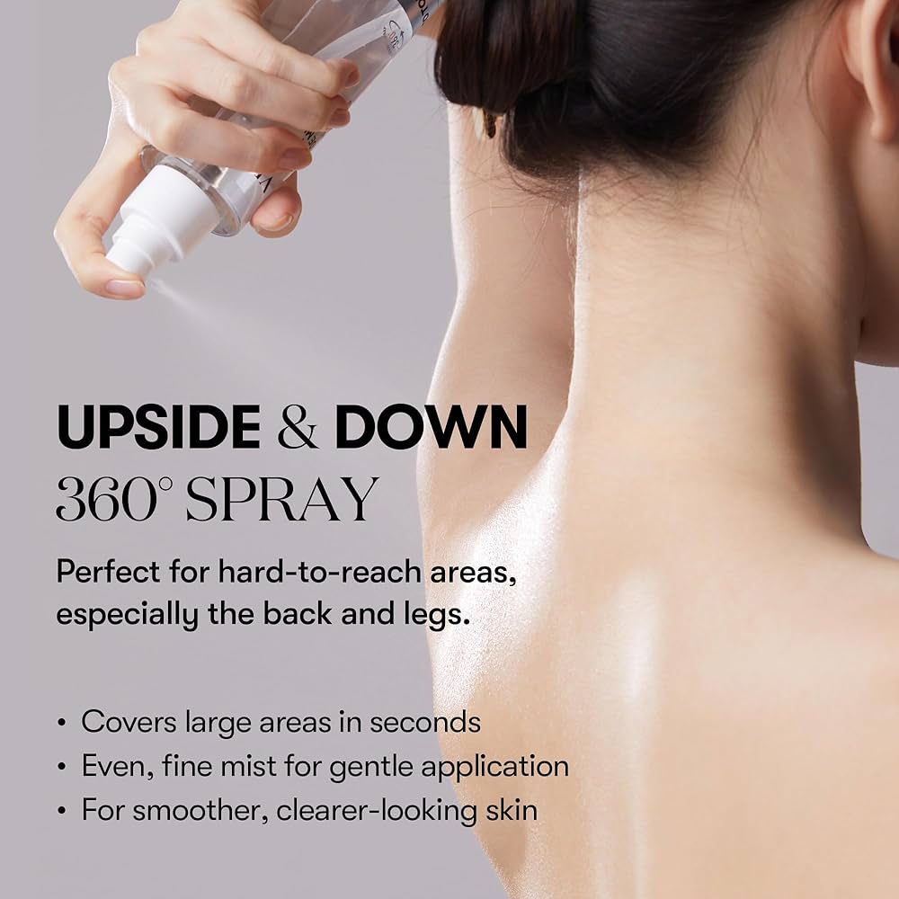 VT Cosmetics Glycolic Reedle Shot Head To Toe Mist 120ml بخاخ جليكوليك ريدل من في تي كوزماتيكس للوجه والجسم - Princess Cosmetics Qatar