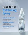 VT Cosmetics Glycolic Reedle Shot Head To Toe Mist 120ml بخاخ جليكوليك ريدل من في تي كوزماتيكس للوجه والجسم - Princess Cosmetics Qatar