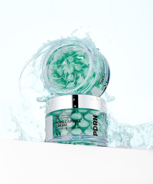 VT Cosmetics PDRN Capsule Cream 100 50ml كريم كبسولة PDRN من مستحضرات التجميل في تي 100 - Princess Cosmetics Qatar
