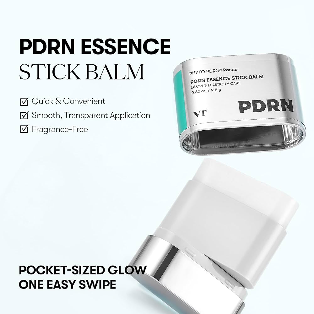 VT Cosmetics PDRN Essence Stick Balm 9.5g بلسم PDRN بلسم عصا الجوهر من مستحضرات التجميل VT - Princess Cosmetics Qatar