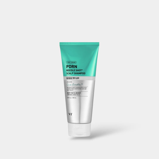 VT Cosmetics PDRN Reedle Shot Scalp Shampoo 200ml شامبو فروة الرأس ريدل شوت من في تي كوزماتيكس PDRN - Princess Cosmetics Qatar