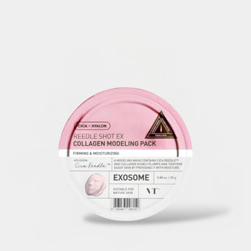 VT Cosmetics Reedle Shot EX Collagen Modeling Pack 25g حزمة نمذجة الكولاجين VT مستحضرات التجميل ريدل شوت EX - Princess Cosmetics Qatar