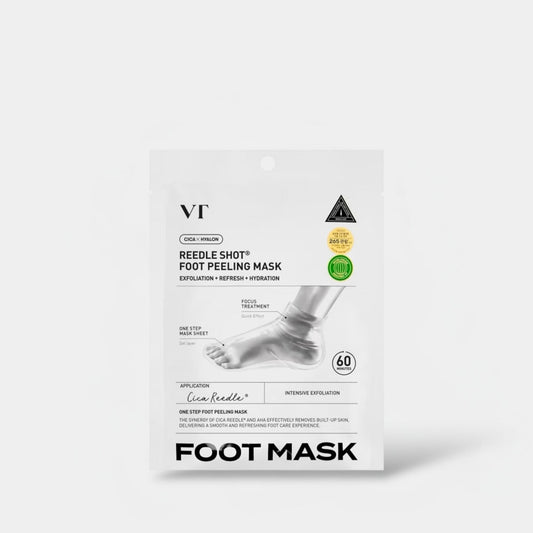 VT Cosmetics Reedle Shot Foot Peeling Mask قناع تقشير القدم ريدل شوت من في تي كوزماتيكس - Princess Cosmetics Qatar