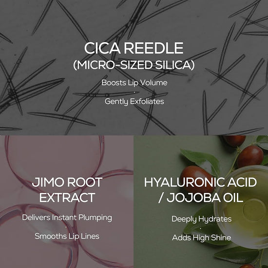 VT Cosmetics Reedle Shot Lip Plumper - Rose Berry 4.6g مُكبّر الشفاه ريدل شوت من في تي كوزمتكس - لون روز بيري - Princess Cosmetics Qatar