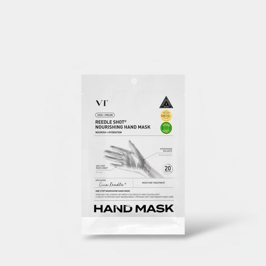 VT Cosmetics Reedle Shot Nourishing Hand Mask قناع اليد المغذي ريدل شوت من في تي كوزماتيكس - Princess Cosmetics Qatar