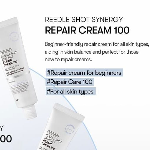 VT Reedle Shot Synergy Repair Cream 100 50ml. VT ريدل شوت سينرجي إصلاح كريم 100 - Princess Cosmetics Qatar