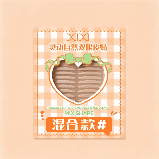 xixi Flexible Natural Double Eyelid Tape شريط لاصق مرن طبيعي مزدوج للجفن - Princess Cosmetics Qatar