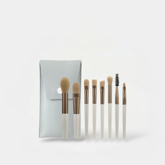 xixi Makeup Brush Set (LIGHT GREEN) مجموعة فرش المكياج من شيشي - Princess Cosmetics Qatar
