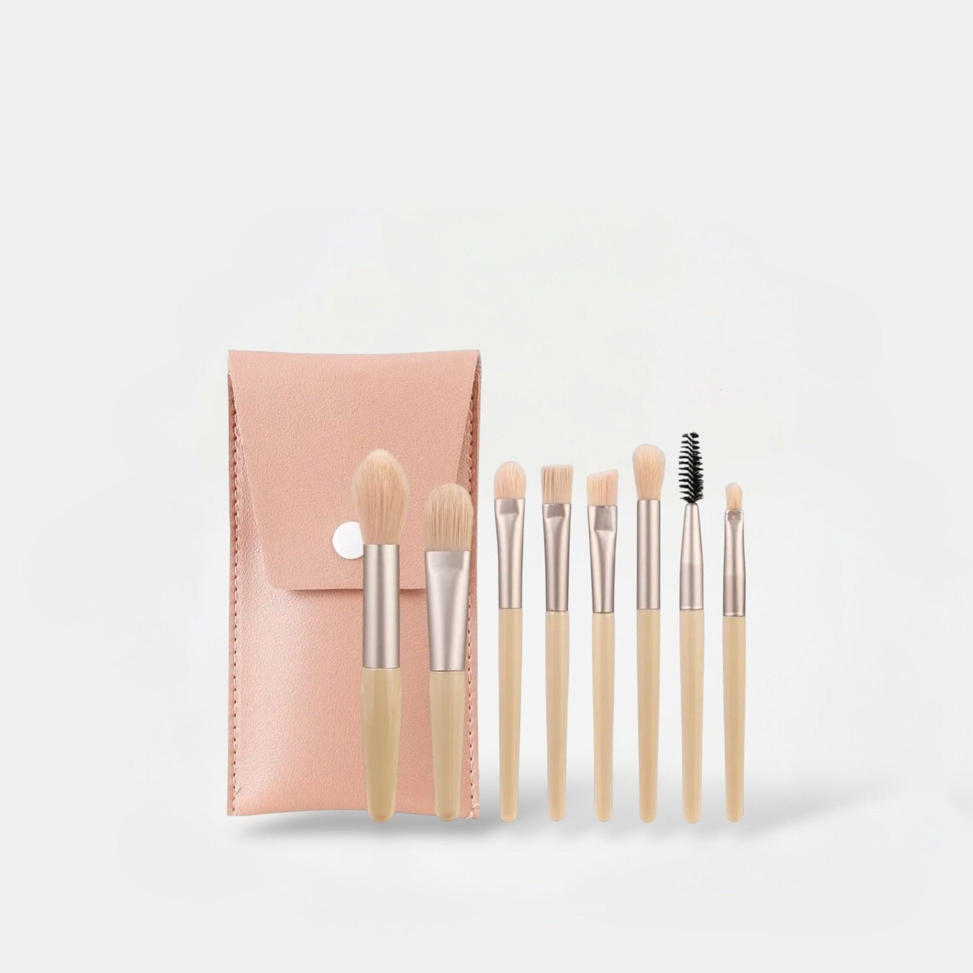 xixi Makeup Brush Set (LIGHT PINK) مجموعة فرش المكياج من شيشي - Princess Cosmetics Qatar