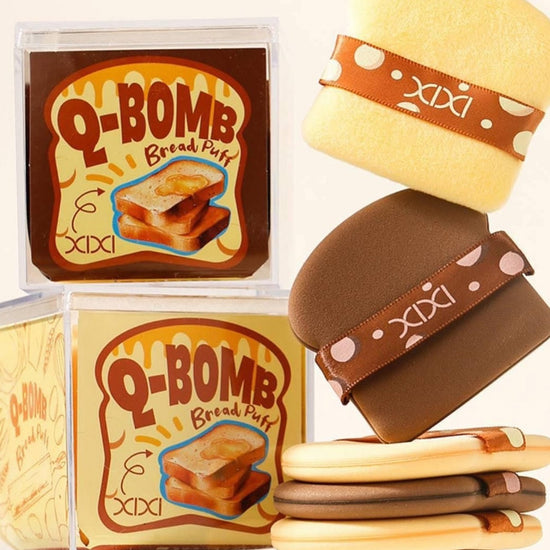 xixi Q - Bomb Bread Puff (6pcs) شيشي كيو - بومب بريد بَف - Princess Cosmetics Qatar