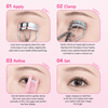 Yaozhi Double Eyelashes Clip Set مجموعة مشبك رموش مزدوجة من Yaozhi - Princess Cosmetics Qatar