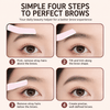 Yaozhi Easy Eyebrow Trimmer Set مجموعة ياوتشي لتشذيب الحواجب السهلة - Princess Cosmetics Qatar