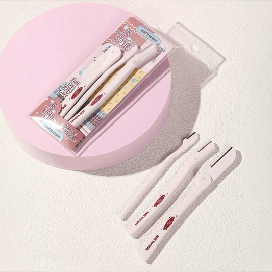 Yaozhi Easy Eyebrow Trimmer Set مجموعة ياوتشي لتشذيب الحواجب السهلة - Princess Cosmetics Qatar