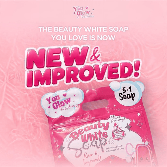 You Glow Babe Beauty White Soap (6 Bars x 70g) صابون يو جلو بيب بيوتي الأبيض - Princess Cosmetics Qatar