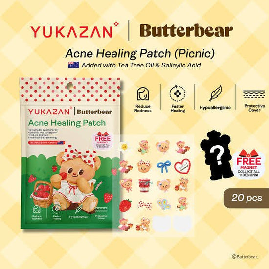 Yukazan Hydrocolloid Acne Healing Patch لصقة يوكازان لعلاج حب الشباب بتقنية الهيدروكولويد - Princess Cosmetics Qatar