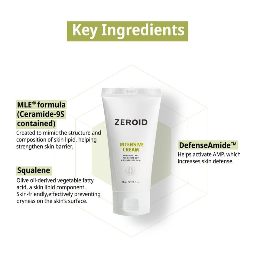 Zeroid Intensive Cream 80ml كريم زيرويد المكثف - Princess Cosmetics Qatar