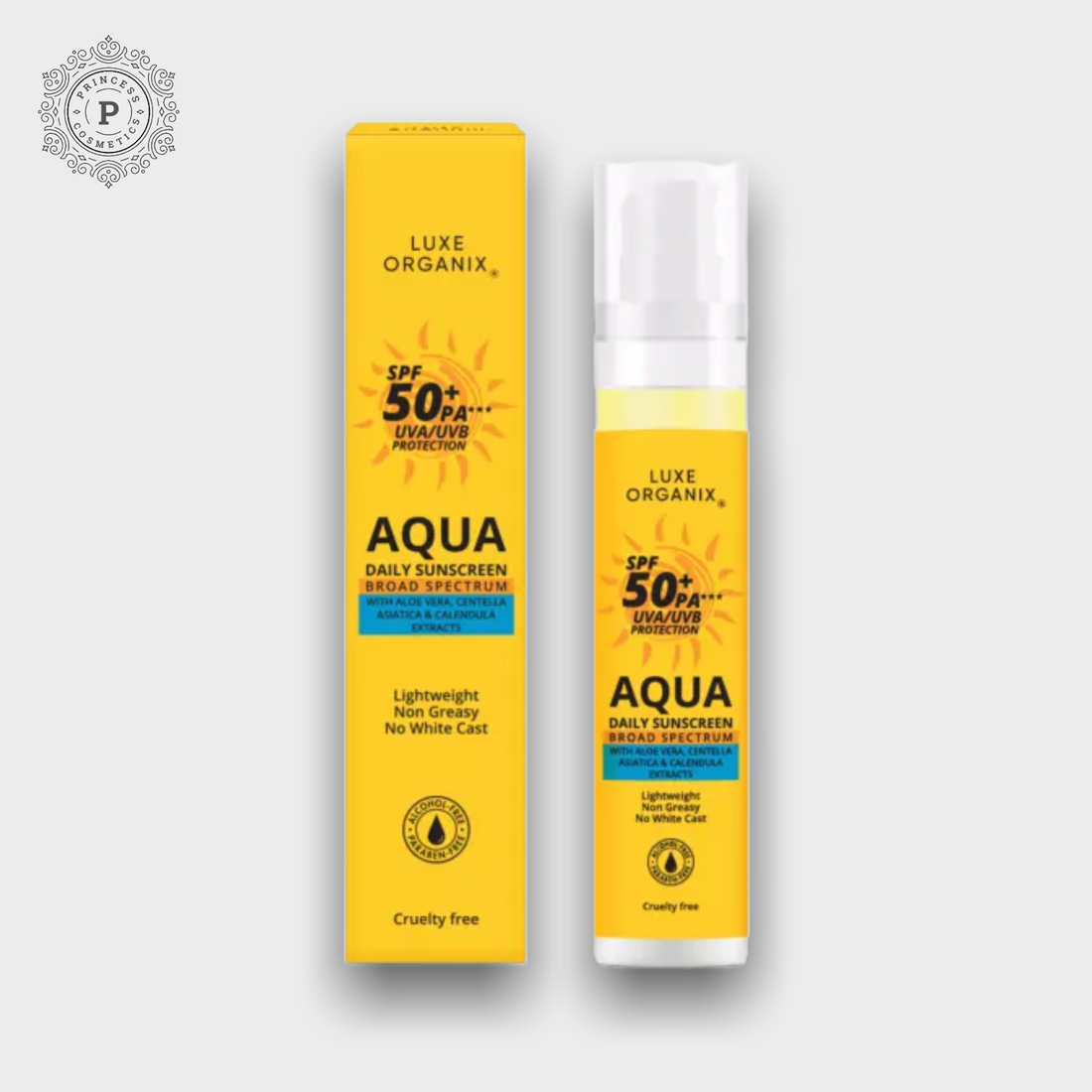 Luxe Organix Aqua Daily Sunscreen 50ml