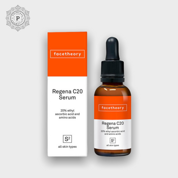 Facetheory Regena C20 Vitamin C Serum 30ml. Facetheory ريجينا سي 20 سيروم فيتامين سي