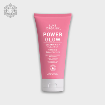 Luxe Organix Power Glow Creamy Whip Cleanser 150ml لوكس أورجانيكس باور جلو كريمي منظف سوط 150 مل