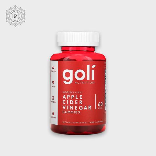 Goli Apple Cider Vinegar Gummies - 60 Gummies. جولي علكة خل التفاح - 60 علكة