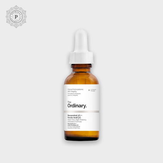 The Ordinary Resveratrol 3% + Ferulic Acid 3% 30ml. ذا اورديناري ريسفيراترول 3% + حمض الفيروليك 3% 30 مل