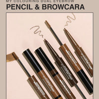 Macqueen My Colouring Dual Eyebrow Pencil & Browcara (3 Shades)