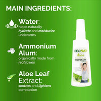 Deonat Aloe Mineral Deodorant Spray 100ml