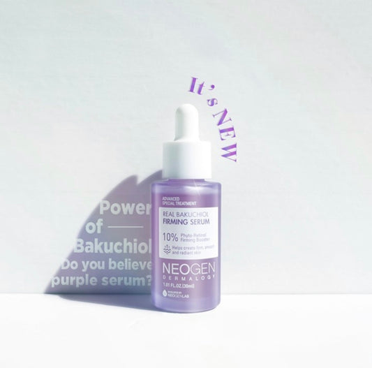 Neogen Dermalogy Bakuchiol Firming Serum 30ml. نيوجين ديرمالوجي باكوتشيول سيروم لشد البشرة