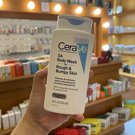 غسول الجسم Cerave SA للبشرة الخشنة والمنتفخة 296 مل