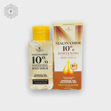 Precious Skin Thailand Niacinamide 10% Whitening Body Serum 35ml. مصل تبييض الجسم بريشوس سكين تايلاند نياسيناميد 10%، 35 مل