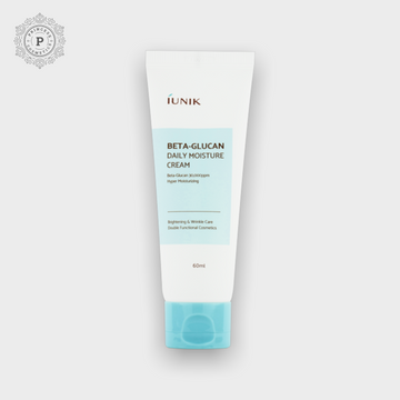 Iunik Beta-Glucan Daily Moisture Cream 60ml. كريم الترطيب اليومي بيتا جلوكان من إيونيك، 60 مل