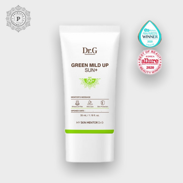 Dr. G Green Mild Up Sun SPF50+ PA++++ 50ml. دكتور جي جرين ميلد أب صن بعامل حماية من الشمس 50+ PA++++ 50 مل