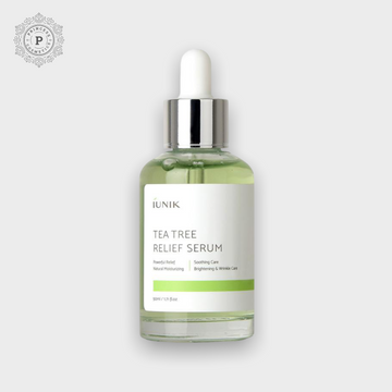 Iunik Tea Tree Relief Serum 50ml. سيروم شجرة الشاي من إيونيك 50 مل