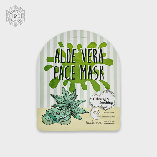 LookATME Aloe Vera Face Mask (1 Sheet). لك أت مي قناع الوجه بالصبار (1 ورقة)