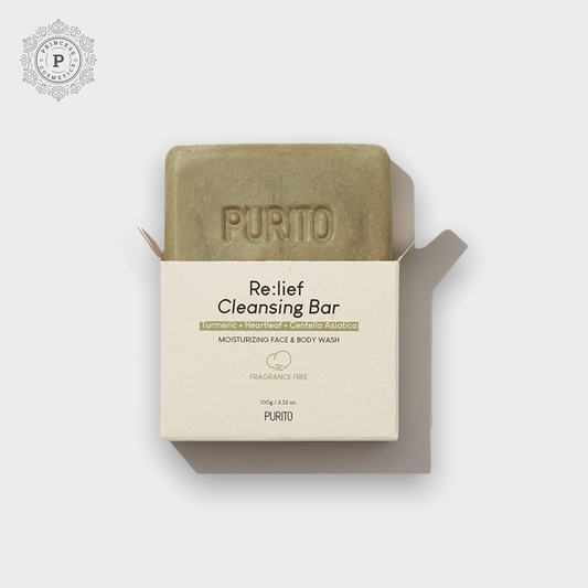 Purito Re:lief Cleansing Bar 100g. بوريتو ري: ليف التطهير بار