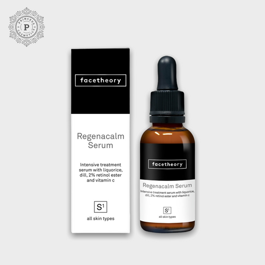 Facetheory Regenacalm 2% Retinol and Vitamin C Serum S1 30ml. فيس ثيوري ريجيناكالم 2٪ ريتينول وفيتامين سي سيروم S1