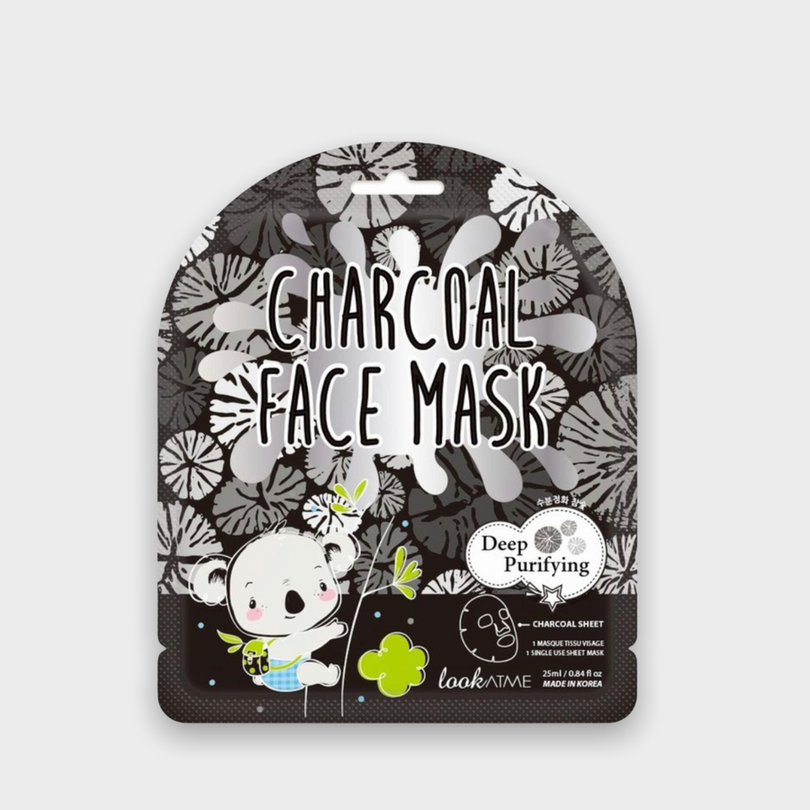 LookATME Charcoal Face Mask (1 Sheet)