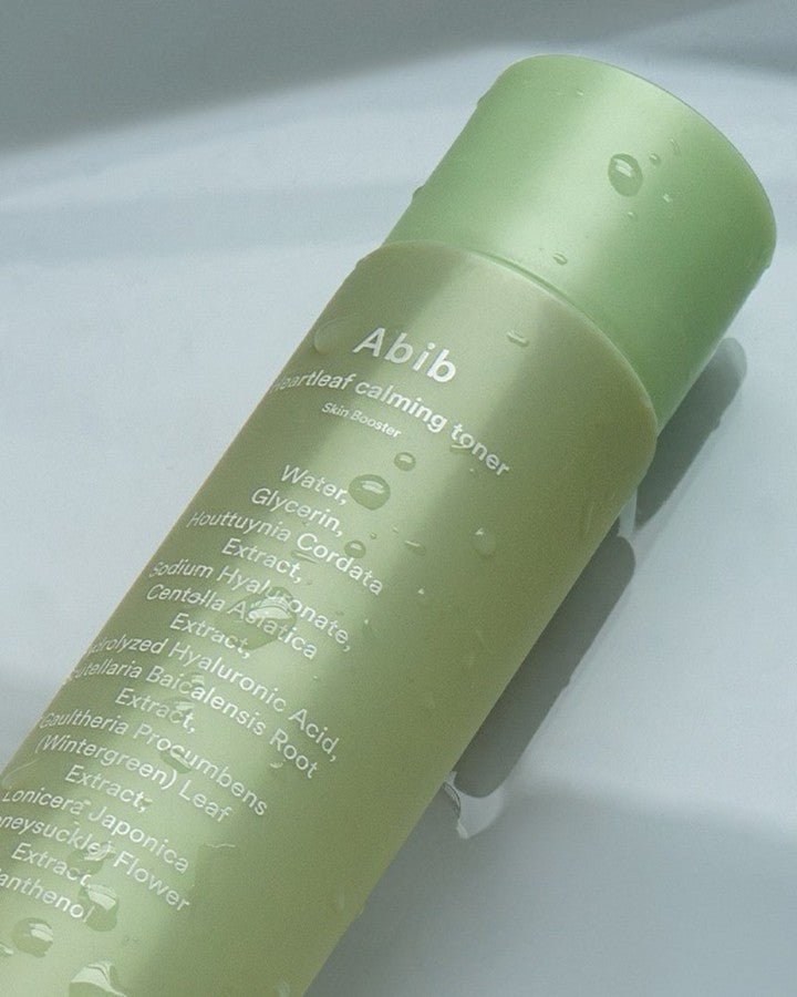 Abib Heartleaf Calming Toner Skin Booster 200ml. أبيب هارت ليف تونر مهدئ للبشرة - Princess Cosmetics Qatar