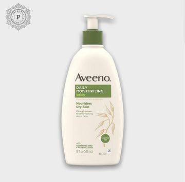 Aveeno Daily Moisturizing Lotion 532ml. أفينو لوشن مرطب يومي 532 مل - Princess Cosmetics Qatar