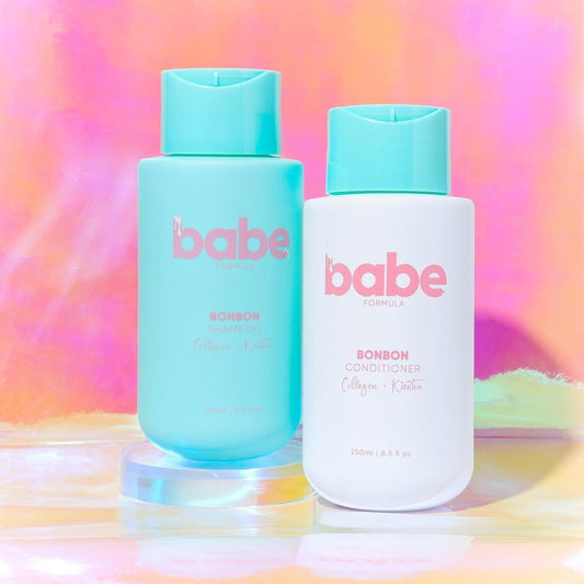 Babe Formula Bonbon Line 250ml. مجموعة بونبون فورمولا 250 مل - Princess Cosmetics Qatar