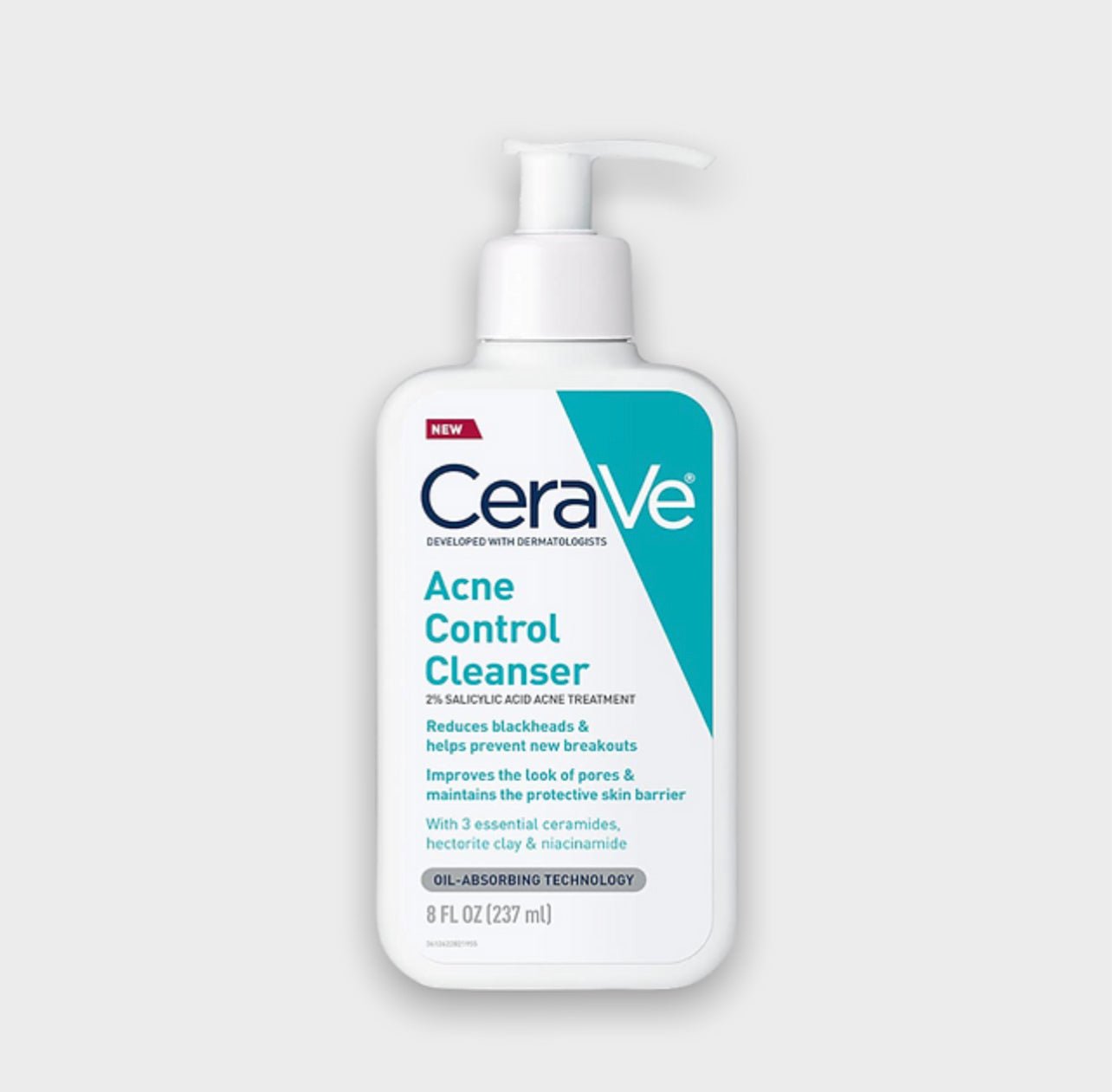 Cerave Acne Control Cleanser (2 size). منظف سيراف للتحكم في حب الشباب (حجمين) - Princess Cosmetics Qatar