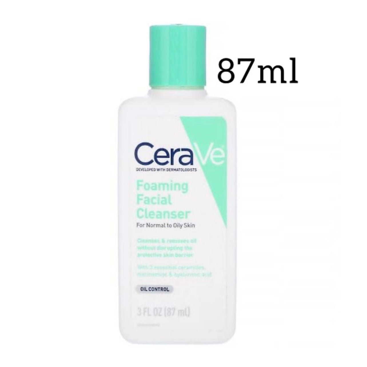 CeraVe Foaming Facial Cleanser (4 sizes). منظف الوجه الرغوي من سيرافي (4 أحجام) - Princess Cosmetics Qatar