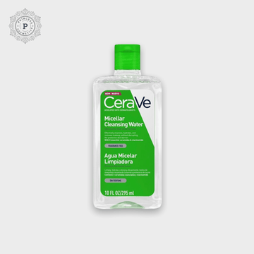 CeraVe Hydrating Micellar Water Ultra Gentle Cleanser 295ml - UK VERSION. منظف ميسيلار مرطب فائق اللطف من سيرافيه 295 مل - النسخة البريطانية - Princess Cosmetics Qatar