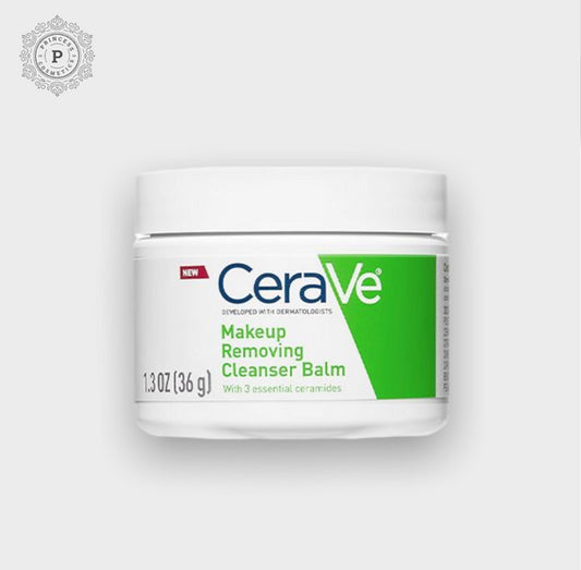 Cerave Makeup Removing Cleanser Balm 36g. بلسم منظف لإزالة المكياج من سيرافي، 36 جم - Princess Cosmetics Qatar